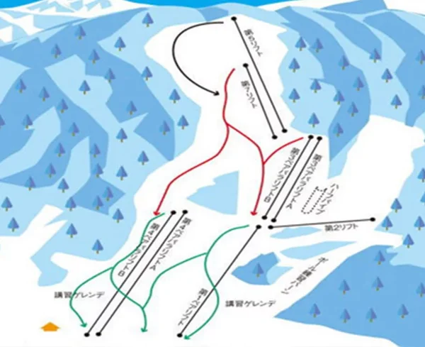 【横浜朝発】ぶっとび!日帰りスキー&スノボ|北志賀小丸山スキー場(リフト券付)3